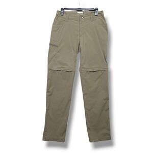 Marmot Transcend Convertible Pant Mens 28 x 32 Green Cargo Stretch Dobby DWR UPF
